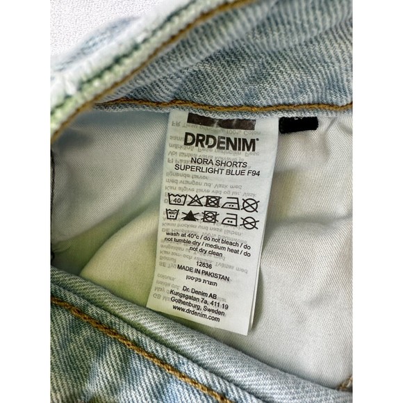 DR. DENIM Nora Shorts Superlight Blue F94 - Denim Jean Cutoffs - Women's… - Picture 7 of 9
